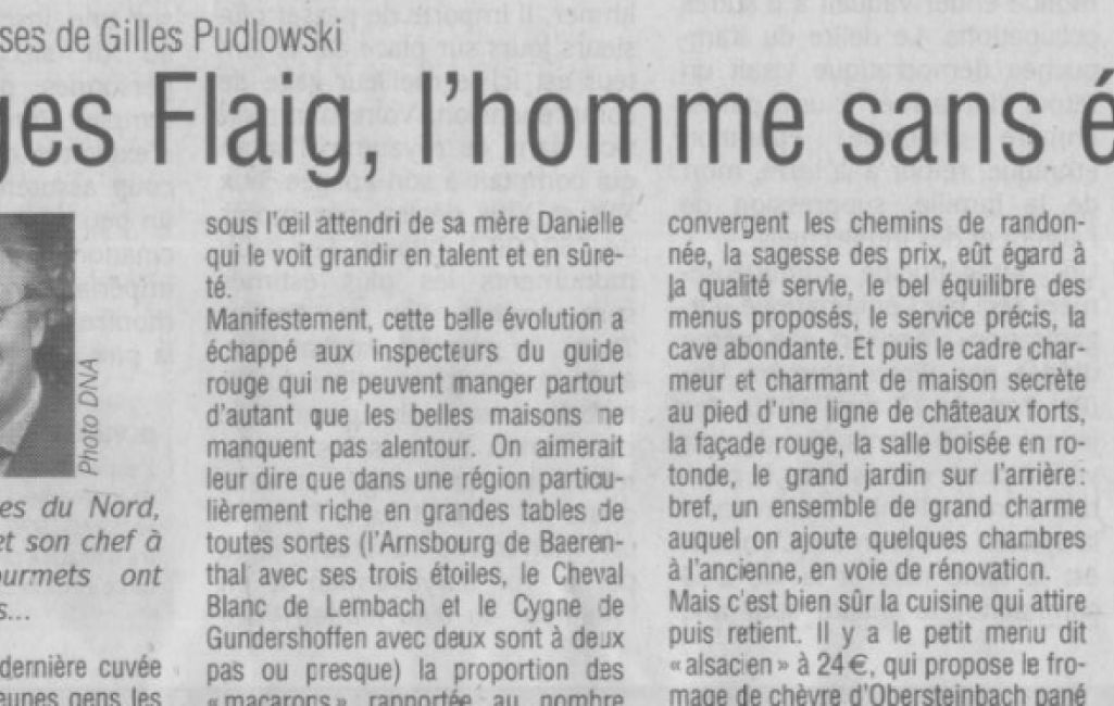 Georges FLAIG, l'homme sans Ã©toile
