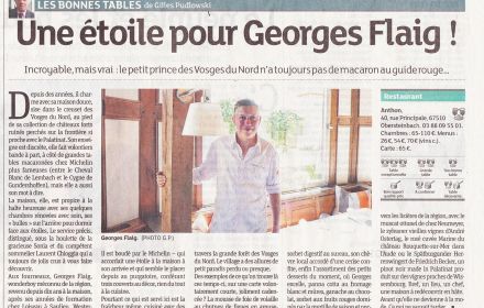 Les bonnes tables de gilles pudlowski dans les DNA